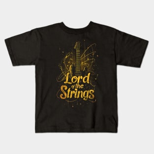 Lord of the Strings - Guitar - Fantasy Kids T-Shirt